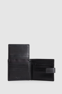 Leather Tab Wallet
