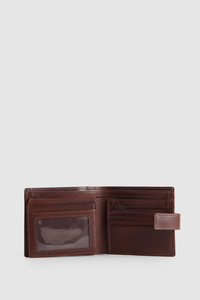 Leather Tab Wallet