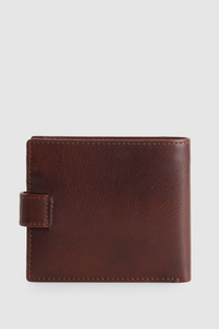 Leather Tab Wallet
