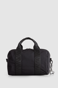Gia Small Nylon Bowler Bag