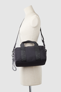 Gia Small Nylon Bowler Bag