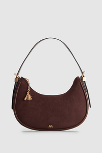 Iris Vegan Suede Shoulder Bag