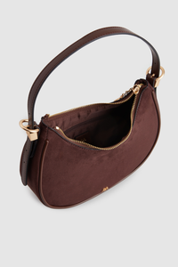 Iris Vegan Suede Shoulder Bag