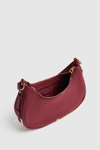 Sophia Vegan Suede Shoulder Bag