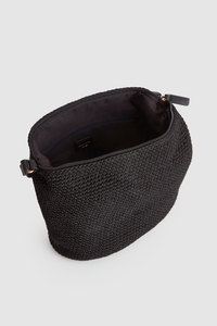 Rayon Crochet Crossbody Bag
