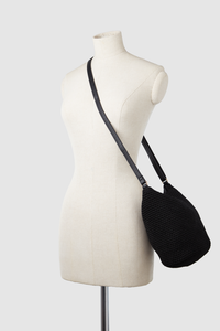 Rayon Crochet Crossbody Bag