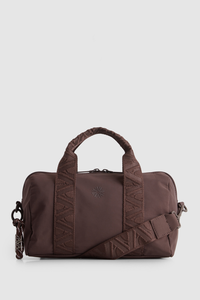 Gia Small Nylon Bowler Bag