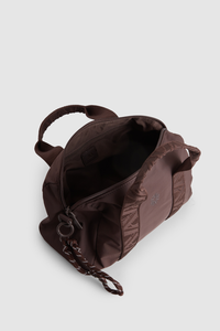 Gia Small Nylon Bowler Bag