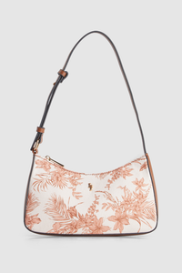 Tropical Canvas Shoulder Bag