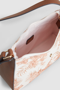 Tropical Canvas Shoulder Bag
