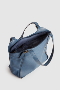 Maya Leather Tote Bag