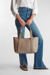 Grace Leather Tote Bag