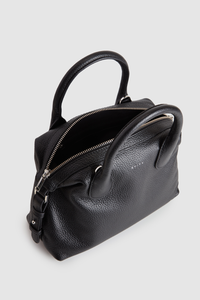 Grace Leather Midi Tote Bag
