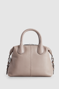 Grace Leather Midi Tote Bag