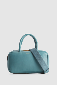 Charli Leather Bowling Bag