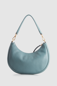 Margo Leather Crescent Hobo Bag