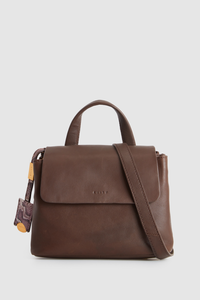 Margo Leather Top Handle Bag