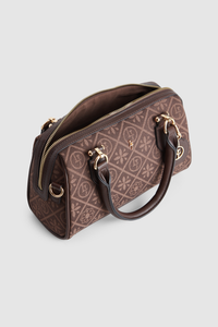 Jacquard Barrel Bag