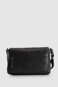 Wynn Leather Flap Crossbody Bag