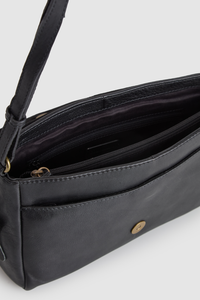 Wynn Leather Flap Crossbody Bag