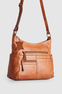 Maggie Leather Crossbody Bag