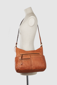 Maggie Leather Crossbody Bag