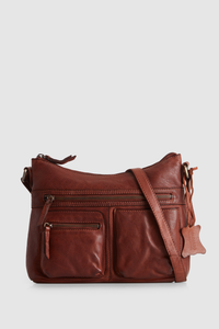 Maggie Leather Crossbody Bag