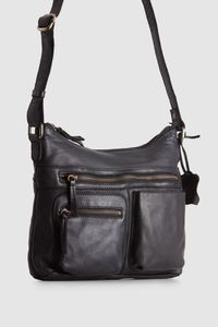 Maggie Leather Crossbody Bag