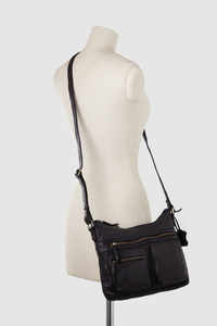 Maggie Leather Crossbody Bag