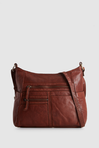 Maggie Leather Crossbody Bag