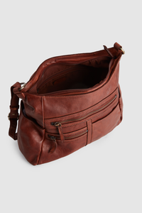 Maggie Leather Crossbody Bag
