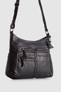 Maggie Leather Crossbody Bag