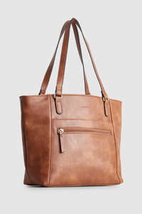 Zip Pocket Tote Bag