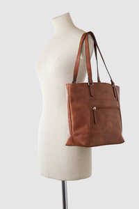 Zip Pocket Tote Bag
