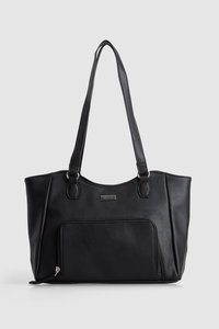 Zip Pocket Tote Bag