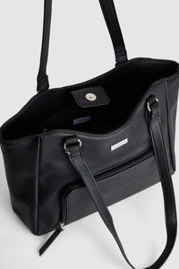 Zip Pocket Tote Bag