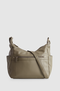 Zip Pocket Large Crossbody Bag