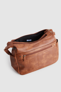 Zip Pocket Large Crossbody Bag