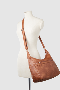 Zip Pocket Large Crossbody Bag