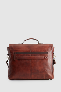 Flynn Leather Briefcase