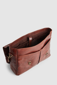 Flynn Leather Briefcase