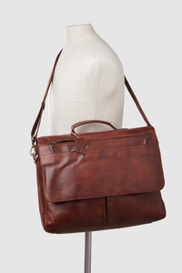 Flynn Leather Briefcase