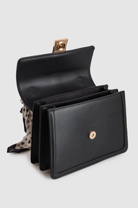Scarf Top Handle Bag