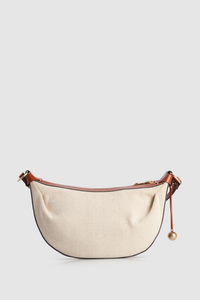 Alana Canvas Leather Crossbody Bag