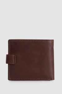 Leather Tab Wallet