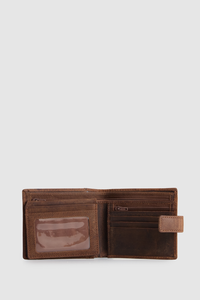 Leather Tab Wallet