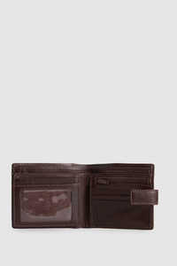 Leather Tab Wallet