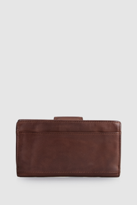 Leather Large Tab Wallet