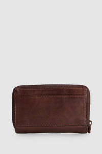 Leather Medium Tab Wallet