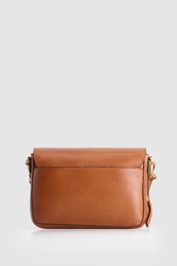 Charli Leather Flap Crossbody Bag